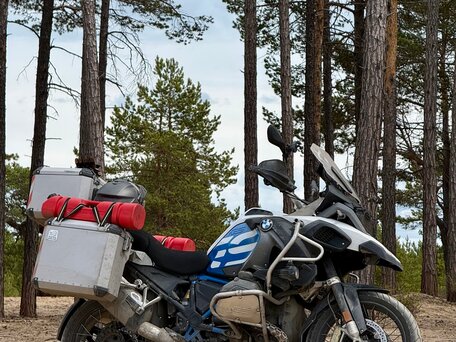 2017 BMW R 1200 GS Adventure, синий, 1600000 рублей, вид 1