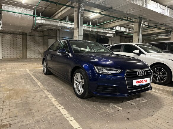 2018 Audi A4 V (B9), синий, 2200000 рублей - вид 3