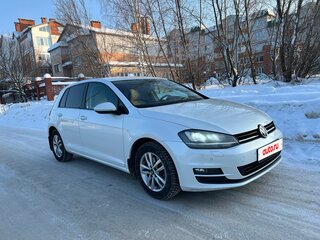 2013 Volkswagen Golf VII, белый, 900000 рублей, вид 4
