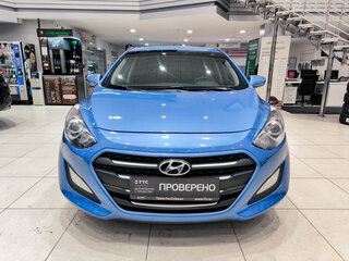 2016 Hyundai i30 II Рестайлинг, синий, 1270000 рублей, вид 2