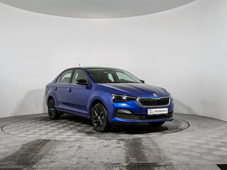 2021 Skoda Rapid II, синий, 1464000 рублей, вид 3