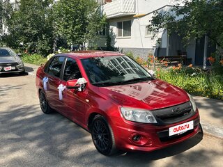 2013 Lada (ВАЗ) Granta Sport I, красный, 490000 рублей, вид 3