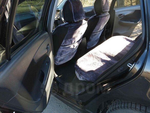 2011 Toyota Corolla Fielder X (E140, E150) Рестайлинг, чёрный, 750000 рублей - вид 24