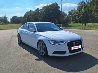 2012 Audi A6 IV (C7), белый, 1390000 рублей, вид 4