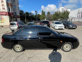 2008 Lada (ВАЗ) Priora I, чёрный, 260000 рублей, вид 3