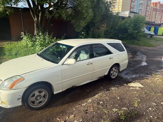 2002 Toyota Mark II Blit IX (X110), белый, 550000 рублей, вид 4