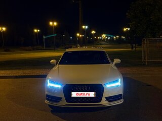 2015 Audi A7 I (4G) Рестайлинг, белый, 2499000 рублей, вид 3