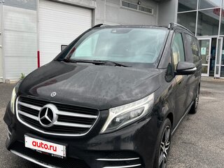 2017 Mercedes-Benz V-Класс Extra Long 220 d экстра длинный III (W447), чёрный, 4000000 рублей, вид 3