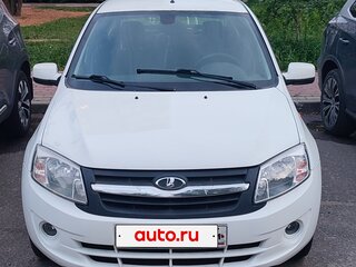 2013 Lada (ВАЗ) Granta I, белый, 450000 рублей, вид 1