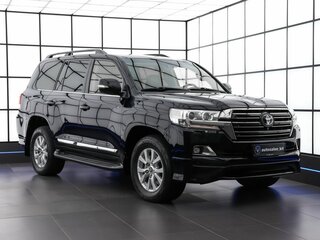 2016 Toyota Land Cruiser 200 Series Рестайлинг 2, чёрный, 5099000 рублей, вид 3