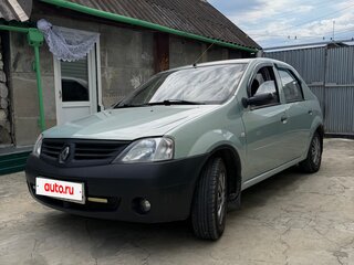 2007 Renault Logan I, зелёный, 450000 рублей, вид 1