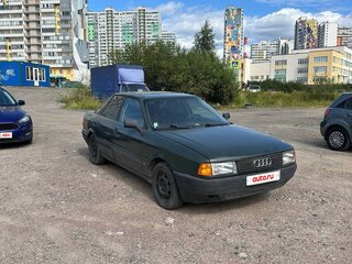 1989 Audi 80 IV (B3), зелёный, 95000 рублей, вид 3