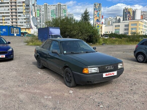 1989 Audi 80 IV (B3), зелёный - вид 2