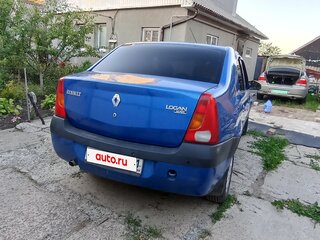 2006 Renault Logan I, синий, 350000 рублей, вид 4