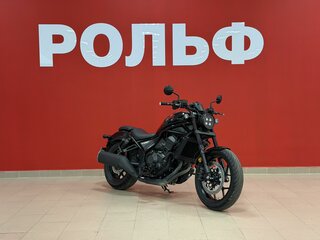 2022 Honda CMX 1100 Rebel, чёрный, 855000 рублей, вид 4