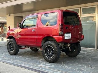 2013 Suzuki Jimny Kei car III Рестайлинг 2, красный, 785000 рублей, вид 4