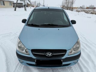 2009 Hyundai Getz I Рестайлинг, голубой, 650000 рублей, вид 2