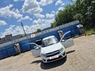 2013 Lada (ВАЗ) Granta I, белый, 430000 рублей, вид 1