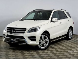 2013 Mercedes-Benz M-Класс 350 III (W166), белый, 2468000 рублей, вид 1