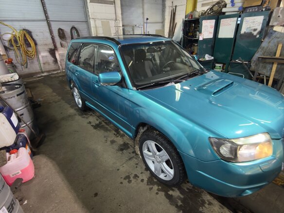 2006 Subaru Forester II Рестайлинг, зелёный, 800000 рублей - вид 7
