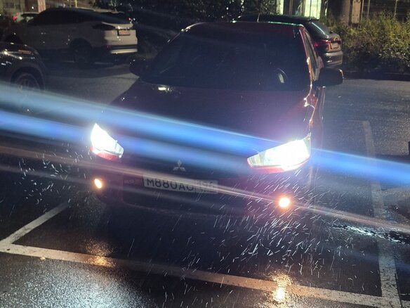 2008 Mitsubishi Lancer X, красный, 650000 рублей - вид 9