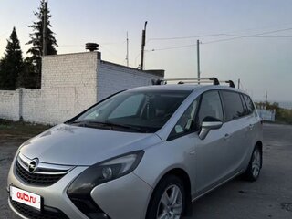 2012 Opel Zafira C, серебристый, 820000 рублей, вид 1
