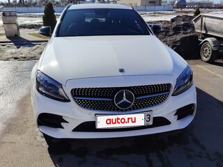 2020 Mercedes-Benz C-Класс 180 d IV (W205) Рестайлинг, белый, 2220850 рублей, вид 2
