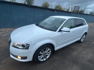 2012 Audi A3 II (8P) Рестайлинг 2, белый, 730000 рублей, вид 2