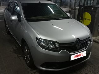 2015 Renault Logan II, серебристый, 725000 рублей, вид 5