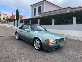 1992 Mercedes-Benz SL-Класс 500 IV (R129), зелёный, 5460000 рублей, вид 2