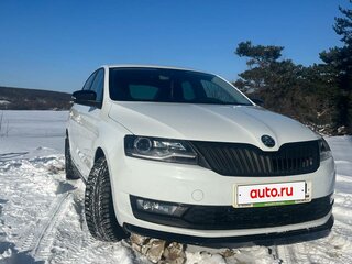 2019 Skoda Rapid I Рестайлинг, белый, 1760000 рублей, вид 4