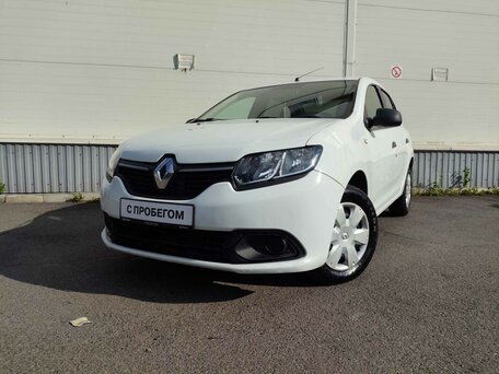 2017 Renault Logan II, белый, 535000 рублей, вид 1