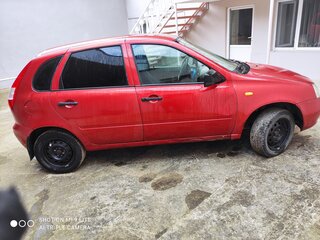 2011 Lada (ВАЗ) Kalina I, красный, 220000 рублей, вид 2