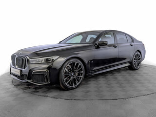 2021 BMW 7 серии 730d xDrive VI (G11/G12) Рестайлинг, чёрный, 6750000 рублей, вид 1