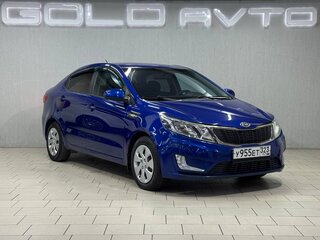 2012 Kia Rio 5-speed III, синий, 750000 рублей, вид 3