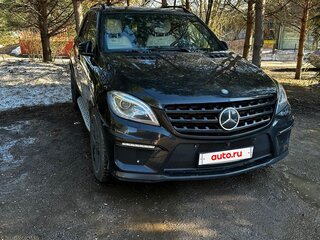 2013 Mercedes-Benz M-Класс AMG 63 AMG III (W166), чёрный, 2800000 рублей, вид 1