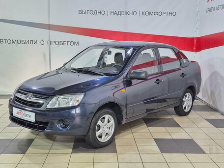 2012 Lada (ВАЗ) Granta I, синий, 328000 рублей, вид 4