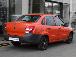 2017 Lada (ВАЗ) Granta I, оранжевый, 498000 рублей, вид 5