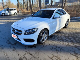 2017 Mercedes-Benz C-Класс 180 9G-TRONIC IV (W205), белый, 2098000 рублей, вид 1