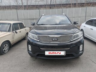 2014 Kia Sorento II Рестайлинг, чёрный, 1529000 рублей, вид 2