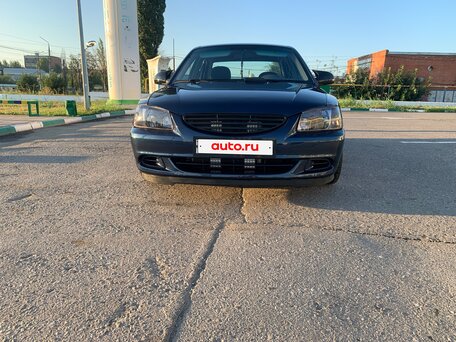 2008 Hyundai Accent ТагАЗ II, синий, 505000 рублей, вид 1