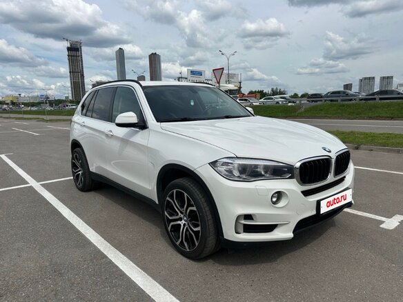 2014 BMW X5 25d III (F15), белый, 2950000 рублей - вид 2