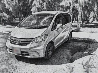 2014 Honda Freed I Рестайлинг 2, белый, 1350000 рублей, вид 1