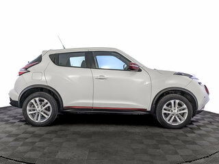 2015 Nissan Juke I Рестайлинг, белый, 1295000 рублей, вид 4