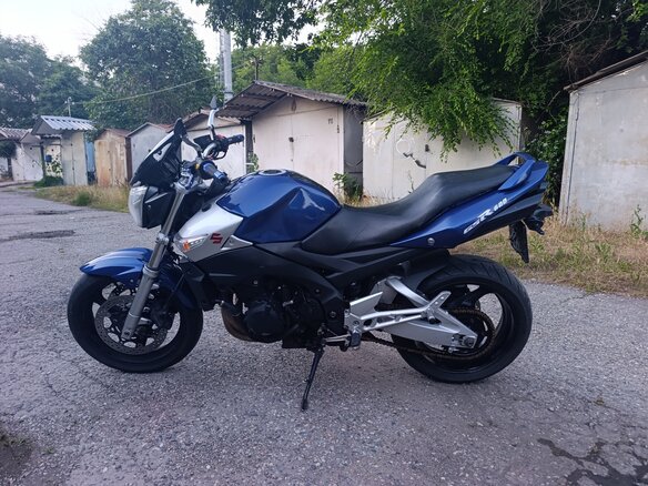 2007 Suzuki GSR 600, синий, 410000 рублей