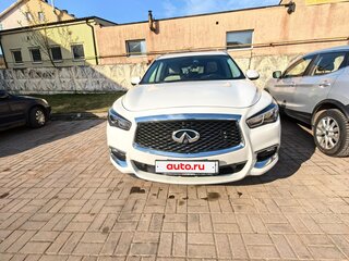 2020 Infiniti QX60 I Рестайлинг, белый, 2300000 рублей, вид 2
