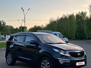 2014 Kia Sportage III Рестайлинг, чёрный, 1450000 рублей, вид 2