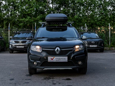 2015 Renault Sandero Stepway II, чёрный, 779000 рублей, вид 3