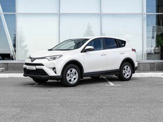 2017 Toyota RAV4 IV (XA40) Рестайлинг, белый, 1740000 рублей, вид 1