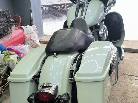 2010 Harley-Davidson Electra Glide, белый, 870000 рублей - вид 11